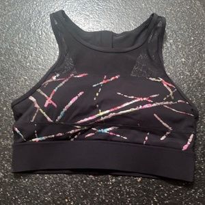 Zyia abstract allstar sports bra